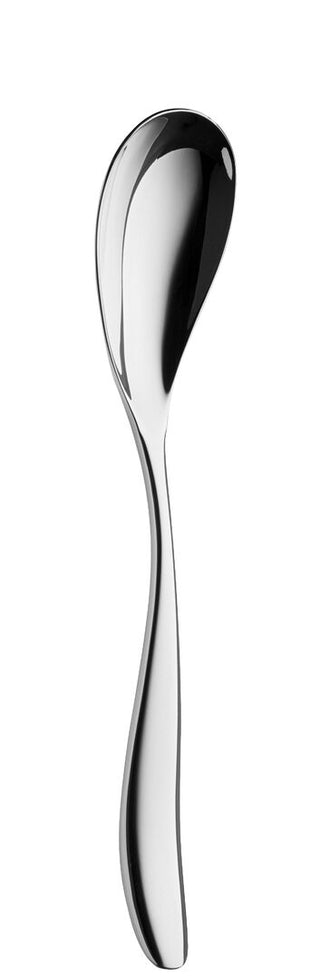 Table Spoons Set of 12, Petale Collection Stainless Steel Cutlery, Fine Dining Service Spoon, Dishwasher Safe