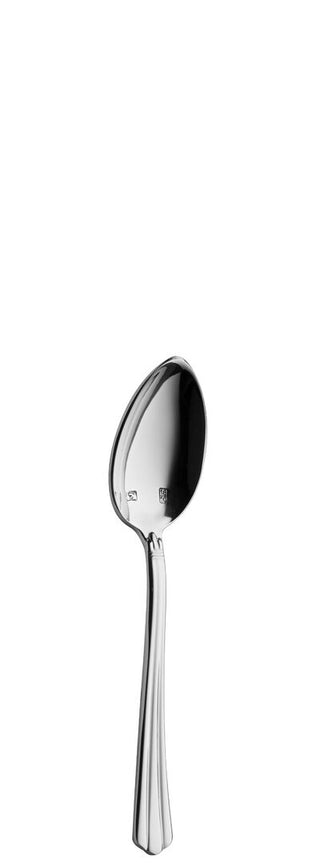 Coffee Spoons, Byblos Stainless Steel, Ribbed Polished Finish, Dishwasher Safe Beverage Service Spoon, Box of 12
