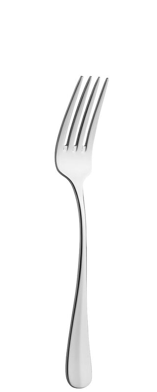 Dessert Fork, Baguette Plus Collection Polished Stainless Steel Cutlery, Dessert & Pastry Service Forks, Box of 12