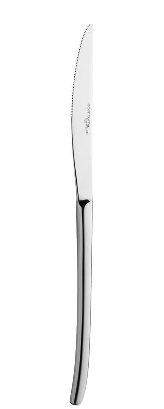 Table Knife, X Lo Collection Stainless Steel Cutlery, Slim Contemporary Design, Dinner Table Knives, Box of 12