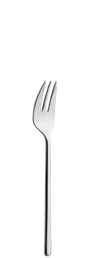Cake Fork, X Lo Collection Stainless Steel, Contemporary Dessert Forks, Professional Cutlery, Box of 12
