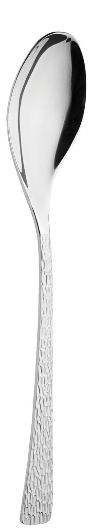 Table Spoon, Artesia Collection Stainless Steel, Textured Handle, Contemporary Cutlery Dinner Spoons, Box of 12