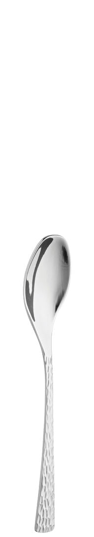 Coffee Spoon, Artesia Collection Stainless Steel, Textured Handle, Contemporary Cutlery Teaspoons, Box of 12
