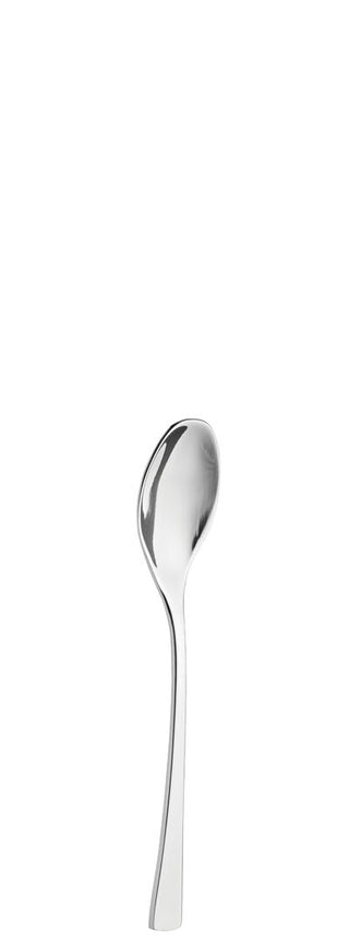 Coffee Spoon, Curve Collection Stainless Steel Cutlery, Contemporary Curved Design Teaspoons, Dishwasher Safe, Box of 12