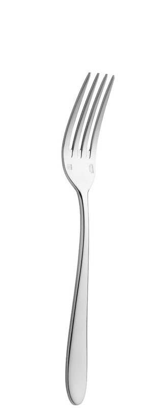 Dessert Fork, Othello Collection Stainless Steel, Polished Finish Dinner Table Forks, Dishwasher Safe, Box of 12