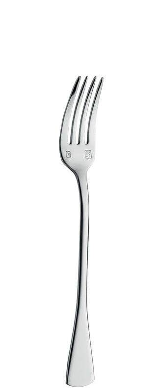 Montano Collection Dessert Fork, Stainless Steel, Polished Finish, Dishwasher Safe, Box of 12