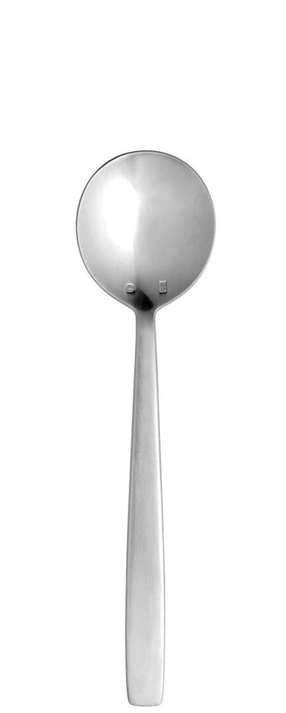 Astoria Collection Soup Spoon, Stainless Steel, Matt Polished Finish, Dishwasher Safe, Box of 12