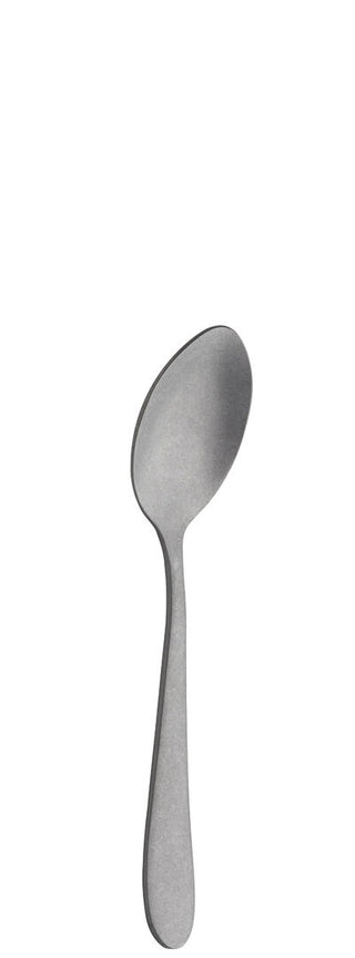 Tea Spoons Set of 12, Manhattan Stonewash Collection Stainless Steel, Textured Finish, Professional Table Service