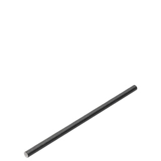 Disposable Paper Cocktail Straws, Black, Bio-Degradable Straws, 5.5" (14cm) 5mm Bore, 24 Boxes of 250