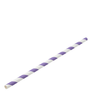 Striped Paper Straws