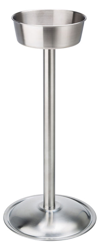 Champagne Bucket Stand, Stainless Steel 69cm (27") Height, Floor Standing, Bar & Table Service