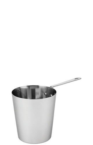 Conical Presentation Pan, Stainless Steel, 8.5cm Size, Table Presentation Side Serving Pans - Set of 6