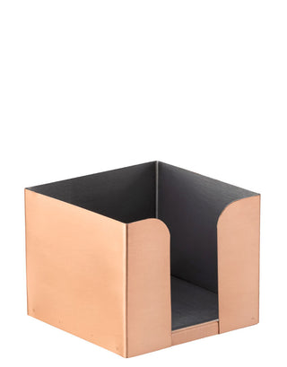 Napkin Holder 5.4" (13.8cm) – Stainless Steel or Copper Finish Table & Bar Accessory