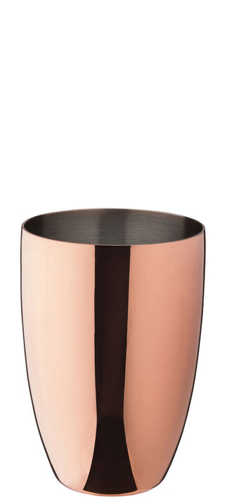 Bullet Stainless Steel Tumbler 50cl (17.5oz), Copper Finish, Pack of 6, Professional Cocktail & Bar Service