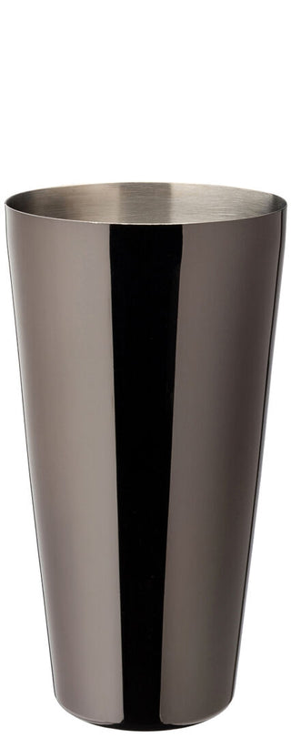 Polished Stainless Steel Cocktail Shaker 80cl, Gunmetal Finish, Pack of 6, Professional Bar Shaker Tin