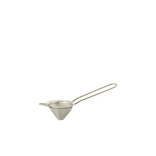 Stainless Steel Fine Mesh Conical Bar Strainer for Cocktails & Catering – 8.5×22.3cm