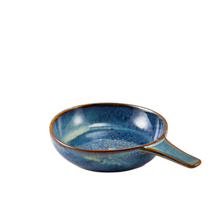 Porcelain Terra Aqua Blue Presentation Pan 36cl - 15.5×22×3.8cm Set of 6