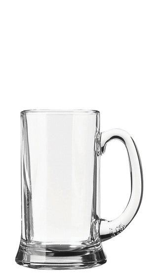 Beer Tankard 10oz/ 20oz, Icon Classic Glassware, CE Marked Soda Lime Glass, Pub & Bar Service - Box of 6