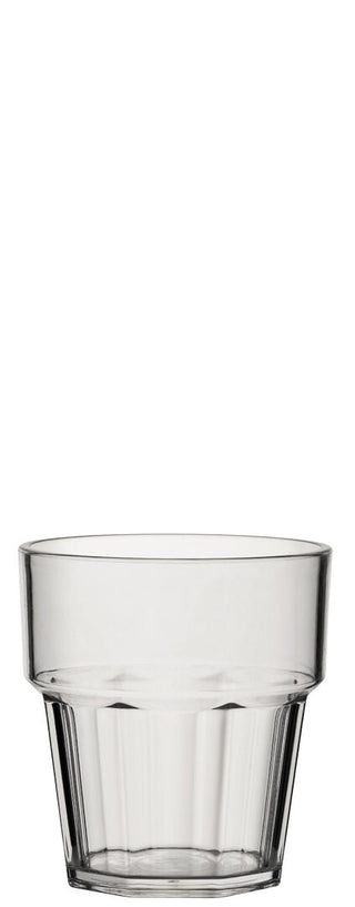 Bogart Clear Polycarbonate Tumbler 250ml/ 300ml/ 400ml, Unbrekable Glasses, Durable Stackable Drinkware, Pack of 24