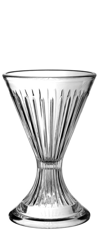 Bali Dessert Glass 9oz/ 270ml, Clear Polycarbonate Curved Bowl Serve for Ice Cream and Puddings, Pack of 12