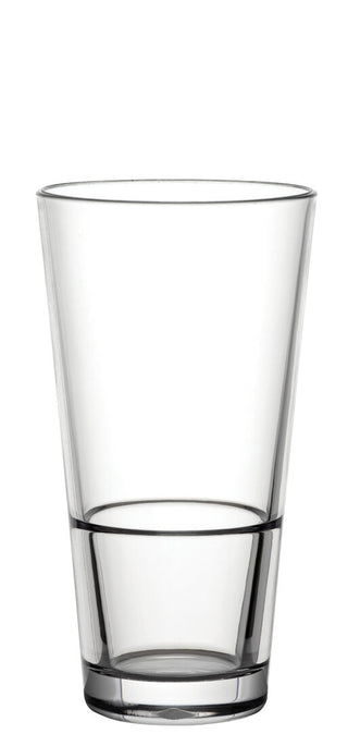 Venture Stacking Tumbler 10oz/ 20oz, Clear Polycarbonate Everyday Drink Serve for Catering Environments, Pack of 12
