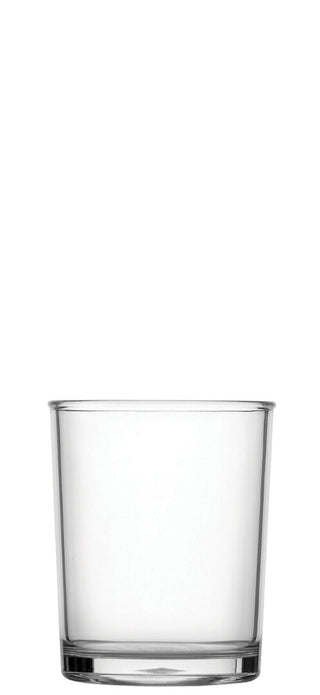 President Tumbler 8oz/ 230ml, Clear Polycarbonate Drinkware Classic Straight Drink Serve for Water and Juice, Pack of 36