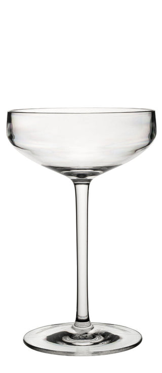 Eden Coupe Cocktail Glass 10oz/ 280ml, Clear Polycarbonate Elegant Shallow Bowl Serve for Classics and Desserts, Pack of 12