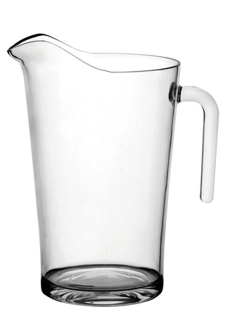 Clear Polycarbonate Jug 4 Pint, Multi Measure Beverage Pitcher, Pack of 6