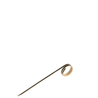 Bamboo Black Loop Skewers for Cocktails & Appetizers, 3.5", 4.75", Eco-Friendly & Stylish - Pack of 100
