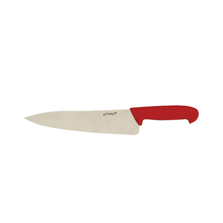 Colour-Coded Chef Knife 25.4cm/10" Blade with Molybdenum Steel, Polypropylene Handle – Professional Kitchen Knife (Brown, Green, Red, White, Yellow, Black)