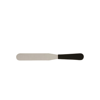 Flexible 20.3cm/8" Palette Knife with Stainless Steel Blade, Polypropylene Handle – White/ Black