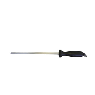 Sharpening Steel 10" and 12" Knife Honing Rod with Polypropylene Ergonomic Handle for Professional Kitchen Use