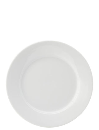 Winged Plate White Porcelain Plates Titan Core Collection, 21cm & 23cm, Set of 24, For Dining, Serving & Food Presentation