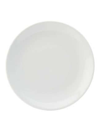 Titan Core Coupe Plates, White Porcelain Serving Plates, 26cm, 28cm & 30cm, Set of 6, For Dining & Food Presentation