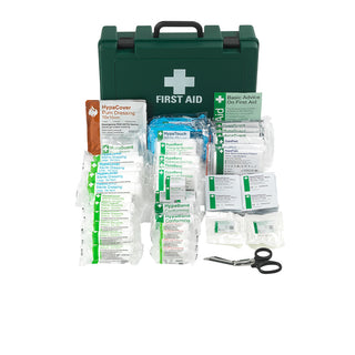 Economy Catering First Aid Kits – BS8599 Compliant Safety Kits for Food Handling Environments (Small, Medium & Large)