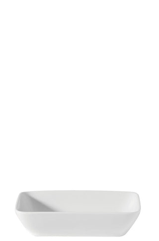 Titan Rectangular White Porcelain Serving Dish, Set of 6, For Starters, Sides & Sharing Dishes - Multiple Sizes