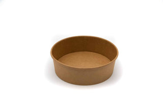 Pack Of 300 Kraft Round Bowl 750ml