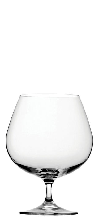 Signum Brandy Glass Crystal – 14oz Balloon Brandy & Cognac Glass, Dishwasher Safe, Box of 6