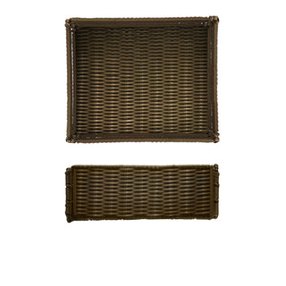 Foldable Polywicker GN Display Baskets for Food Presentation – GN 1/2 & GN 1/3