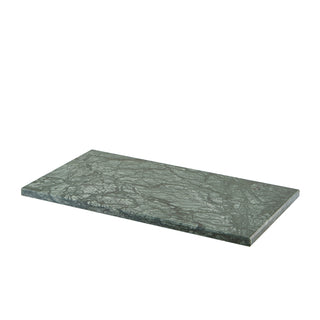 Green Marble Platter for Premium Food Presentation – GN 1/3 (32×18cm) & GN 1/2 (32×26cm)