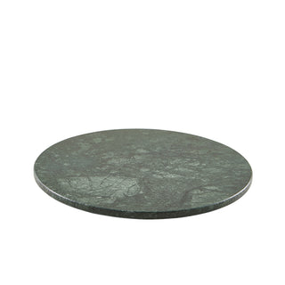 Green Marble Platter 33cm Diameter for Premium Food Presentation