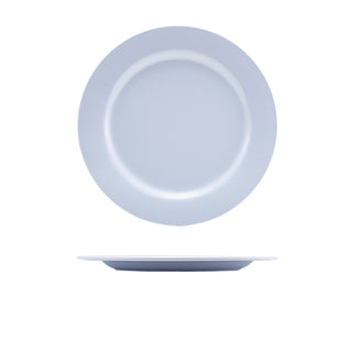 White Melamine Dinner Plates 7"/ 9"  – Lightweight, Chip & Scratch Resistant (Pack of 12)