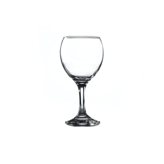 Clear Misket Wine Glass 26cl and 34cl Stemware for Wine Bars Events Glasses Set of 6