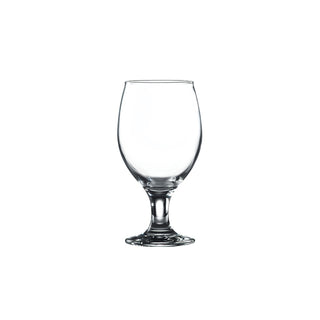 Clear Misket Chalice Beer Glass 40cl 160×67mm Banqueting Style Stemware Pack of 6