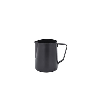 Stainless Steel Non-Stick Black Milk Jug 340ml/12oz for Milk Serving Set of 1