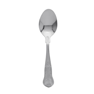 Kings Regency Tea Spoon 18/0 Stainless Steel – Pack of 12 or 300 | Dishwasher Safe Catering Cutlery