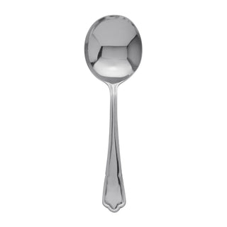 Dubarry Stainless Steel Soup Spoons, Set of 12, Dishwasher Safe Cutlery Table Spoon for Home, Restaurants