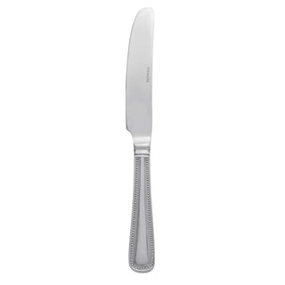Bead Dessert Knife Stainless Steel – Pack of 12 or 240 | Dishwasher Safe Parish Dining Cutlery Dinner Knives