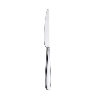 Anzo Stainless Steel Table Knife – Box of 12 | Contemporary Ergonomic Handle Cutlery Knives, Dishwasher Safe