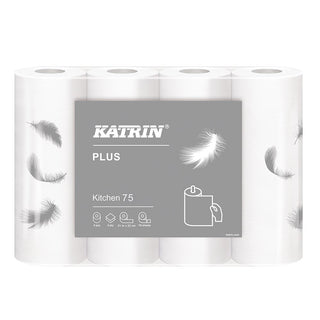 Kartin Plus 2ply Kitchen Roll 75 Sheet - Pack of 32